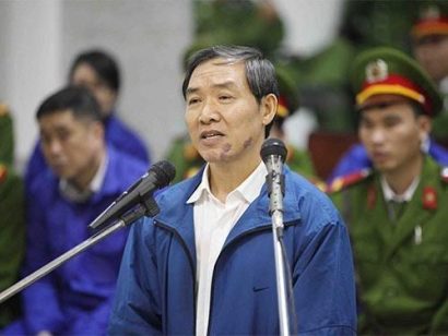  Dương Chí Dũng - nguyên Cục trưởng Cục Hàng hải Việt Nam bị tuyên án tử hình vào năm 2014.