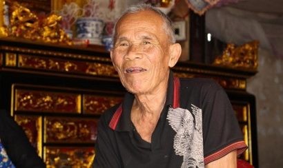  Nụ cười đã trở lại trên gương mặt của cụ Trần Văn Thêm - người mang thân phận bị can 46 năm