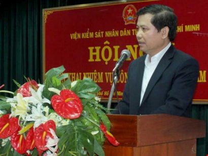  Ông Lê Minh Trí, Viện trưởng VKSND Tối cao, phát biểu chỉ đạo tại hội nghị. Ảnh: PL