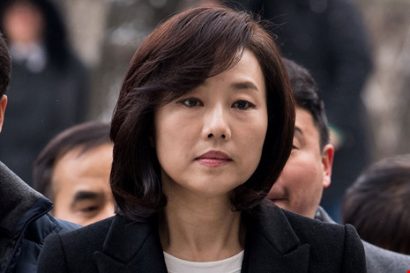  Bộ trưởng Văn hóa Hàn Quốc Cho Yoon-sun đã đệ đơn từ chức và được chấp thuận. Ảnh: REUTERS