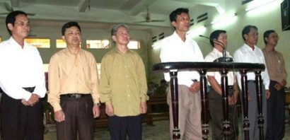 Các bị cáo trong vụ án tham nhũng đất đai tại thị xã Đồ Sơn (Hải Phòng) 