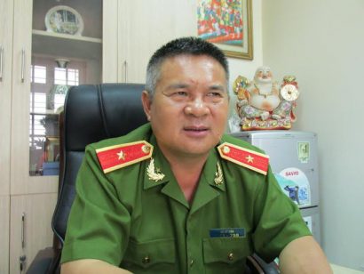  Thiếu tướng Hồ Sỹ Tiến - Cục trưởng Cục cảnh sát hình sự (Tổng cục Cảnh sát - Bộ Công an).