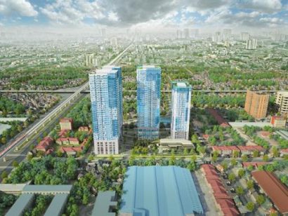 Công trình NƠ2 và NƠ3 thuộc Dự án Tổ hợp Trung tâm thương mại, dịch vụ Văn phòng, căn hộ cao cấp và căn hộ khách sạn tại 47 Nguyễn Tuân, quận Thanh Xuân, Hà Nội là 1 trong 6 dự án mới được phép tiến hành huy động vốn từ khách hàng.anhtuan1 is offline!