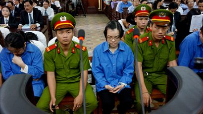  Vụ án Huỳnh Thị Huyền Như (Vietinbank) có số lượng tài sản phải thi hành án rất lớn (Ảnh: Trung Kiên).