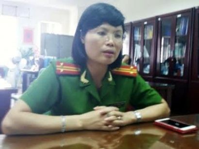  Trung tá - TS Hà Thị Hồng Lan - chuyên gia nghiên cứu tội phạm học. (Ảnh: Người Đưa Tin)