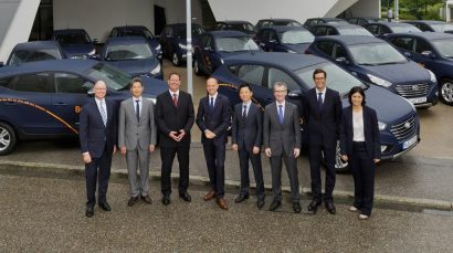  Hyundai bàn giao 50 xe ix35 phi nhiên liệu cho khách hàng