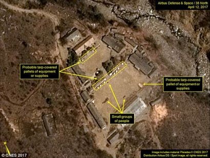  Các hoạt động tại bãi thử hạt nhân Punggye-ri của Triều Tiên đang diễn ra liên tục. Ảnh: 38 NORTH
