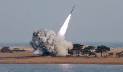  Triều Tiên nhiều lần thử tên lửa trong 3 tháng đầu năm 2017. Ảnh: Yonhap.