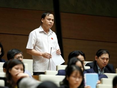 ĐBQH Nguyễn Bắc Việt phát biểu góp ý vào Dự thảo Luật Qui hoạch