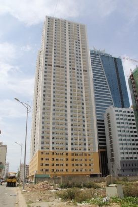 Toàn cảnh căn hộ của Mường Thanh xây dựng không phép tới 104 căn. Ảnh: NGUYỄN TRI.