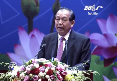  Phó Thủ tướng Trương Hòa Bình: Chính phủ sẽ thực hiện công khai minh bạch các chủ trương, chính sách; chống tiêu cực, ngăn chặn các quan hệ “sân sau” thao túng chính sách để trục lợi