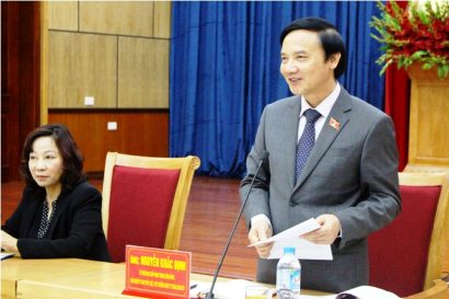  Ông Nguyễn Khắc Định – Chủ nhiệm Ủy ban Pháp luật đề nghị siết trách nhiệm người đứng đầu trong giải quyết tố cáo