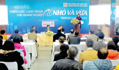  Hội thảo “Chiến lược cạnh tranh cho Doanh nghiệp nhỏ và vừa”