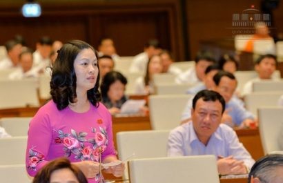  Đại biểu Vương Ngọc Hà (Hà Giang) - Ảnh: quochoi.vn