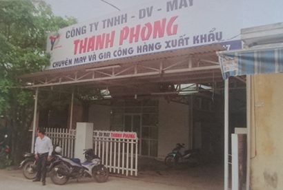  Công ty TNHH Dịch vụ may Thanh Phong- nơi xảy ra vụ cướp và bắt cóc, tống tiền táo tợn. Ảnh Trần Hòe.