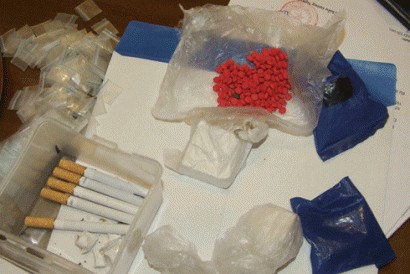  Một phần tang vật trong vụ án ma túy tại Bắc Giang.