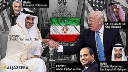  Các nước Ả rập đã đồng loạt cắt đứt quan hệ với Qatar vì “cả gan” bắt tay Iran