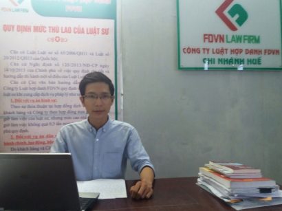 Ông Lê Hồng Hải – Giám đốc điều hành Công ty Luật hợp danh FDVN Chi nhánh Huế