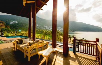 over view InterContinental Danang Sun Peninsula