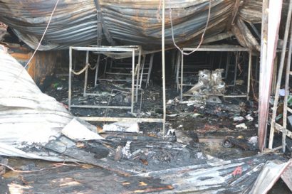  Hiện trường vụ cháy khiến 8 người tử vong.