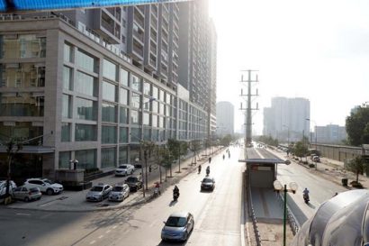 Đường Lê Văn Lương kéo dài - Ảnh: Ngọc Thắng