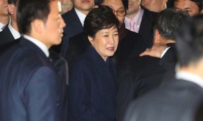 Cựu Tổng thống Hàn Quốc Park Geun-hye. 