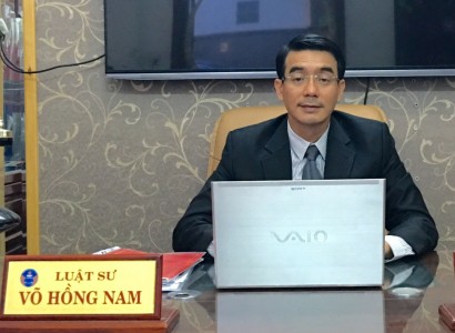 Luật sư Võ Hồng Nam – Chủ nhiệm Đoàn Luật sư Bình Định 