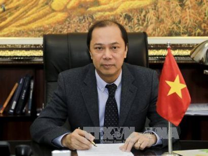 Thứ trưởng Bộ Ngoại giao Việt Nam Nguyễn Quốc Dũng. Ảnh TTXVN.