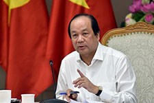  Bộ trưởng, Chủ nhiệm VPCP Mai Tiến Dũng, Tổ trưởng Tổ công tác phát biểu tại buổi kiểm tra. - Ảnh: VGP/Nhật Bắc