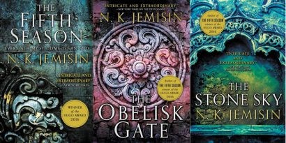  Bộ ba tác phẩm trong series The Broken Earth, trong đó cả The Fifth Season và The Obelisk Gate đều đã giành được giải thưởng Hugo.