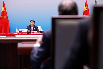  Các chuyên gia cho rằng vụ thử hạt nhân của Bình Nhưỡng đã đặt Chủ tịch Trung Quốc Tập Cận Bình vào thế bí khi ông đang chuẩn bị cho đại hội Đảng quan trọng vào tháng 10. Ảnh: Reuters.