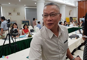  Ông Nguyễn Nam Cường, nguyên Tổng lãnh sự quán Việt Nam tại Lào . Ảnh: Văn Chương.