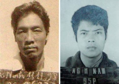 Nguyễn Văn Thân, tức Thân "rau muống" (ảnh trái) và Nguyễn Hải Nam, tức Nam "cu chính" (ảnh phải) - từng là 2 trường hợp tử tù vượt ngục gây rúng động gần 20 năm trước.