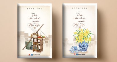  Gần 600 trang sách Thú ăn chơi người Hà Nội được chia làm hai quyển. 