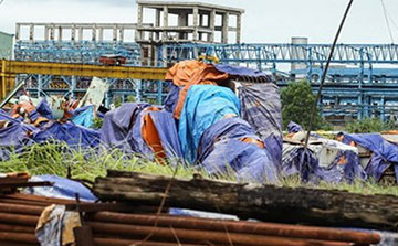 Các dự án nghìn tỉ thua lỗ vẫn chưa được xử lý dứt điểm ảnh hưởng lớn đến ngân sách (ảnh minh họa về một dự án “trùm mền” gây lãng phí ngân sách) 