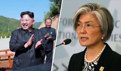  Nữ Ngoại trưởng Hàn Quốc Kang Kyung-wha cho rằng, sau khi hoàn thành việc xây dựng kho vũ khí hạt nhân, Triều Tiên sẽ sẵn sàng cho chiến tranh.