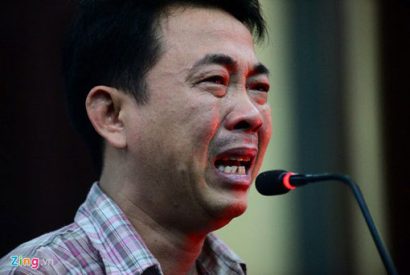 Bị cáo Nguyễn Minh Hùng tại tòa