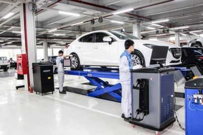 Xưởng dịch hiện đại, chuyên nghiệp góp phần tạo nên thương hiệu Mazda Phạm Văn Đồng 