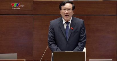 Chánh án Toà án Nhân dân tối cao Nguyễn Hoà Bình.