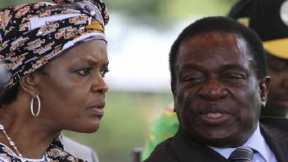  Bà Grace và Phó Tổng thống Zimbabwe Emmerson Mnangagwa