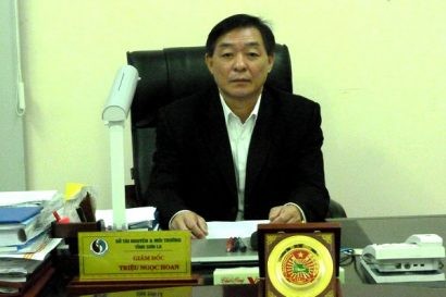  Ông Triệu Ngọc Hoan - giám đốc Sở TN-MT Sơn La - Ảnh: BÁO TÀI NGUYÊN VÀ MÔI TRƯỜNG