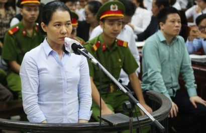 Cựu Tổng giám đốc Nguyễn Minh Thu bị phạt 22 năm tù trong bản án tuyên tháng 9.