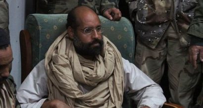  Ông Saif Gaddafi được tự do hồi tháng 6, sau 6 năm ngồi tù. Ảnh: REUTERS