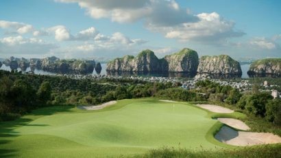 Sân golf tại quần thể FLC Hạ Long