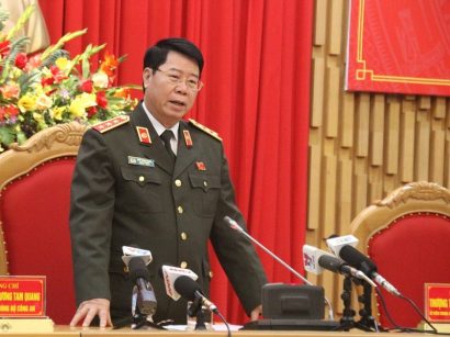 Thượng tướng Bùi Văn Nam, Thứ trưởng Bộ Công an. Ảnh: TUYẾN PHAN