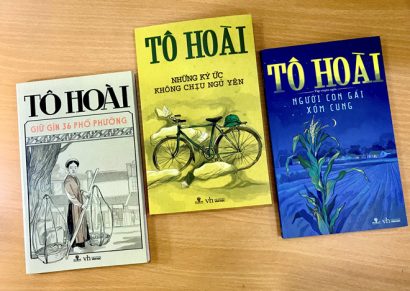 Ba tác phẩm mới được ra mắt độc giả của nhà văn Tô HOài.