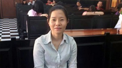 Chị Trần Thị Tuyết có thân phận khốn khổ đang được nhóm luật sư vần công giúp đỡ bảo vệ miễn phí