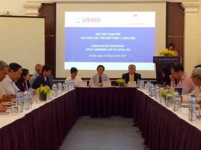 Hội Luật gia Việt Nam phối hợp với tổ chức USAID của Hoa Kỳ tổ chức Hội thảo Tham vấn về dự thảo Luật Trợ giúp pháp lý (sửa đổi).