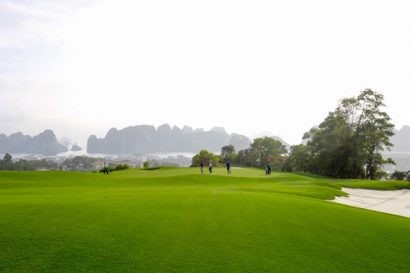 Một góc sân golf FLC Ha Long