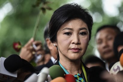  Cựu thủ tướng Yingluck Shinawatra. Ảnh: AFP.